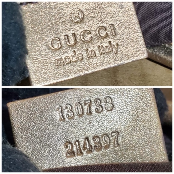 Authentic Gucci Beige/Gold GG Fabric Medium Abbey D-Ring Hobo Bag - Picture 12 of 12